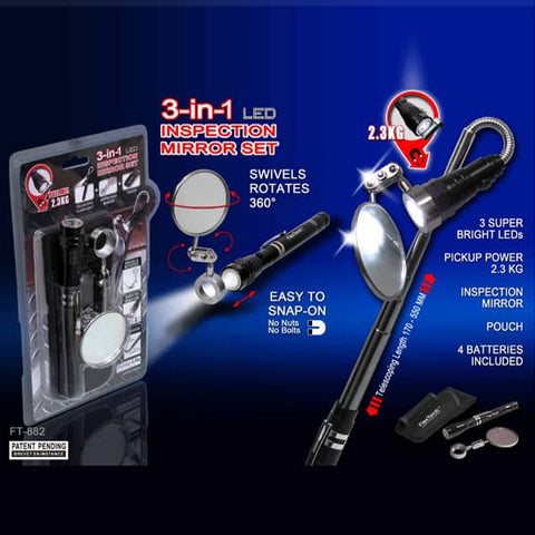 darrahopens Tools > Other Tools 3in1 Inspection Mirror Set