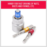 Darrahopens Tools > Other Tools 3Pc Socket Bit Adaptor Set Drill Nut Driver Power Extension Bars 1/4" 3/8" 1/2"
