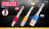 Darrahopens Tools > Other Tools 3Pc Socket Bit Adaptor Set Drill Nut Driver Power Extension Bars 1/4" 3/8" 1/2"