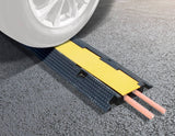 darrahopens Tools > Other Tools 3pcs 2-Cable Rubber Electrical Wire Cover Heavy Duty Protector Dual Channel