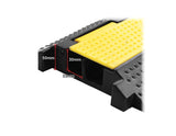 darrahopens Tools > Other Tools 3pcs 2-Cable Rubber Electrical Wire Cover Heavy Duty Protector Dual Channel