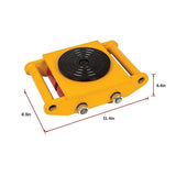 darrahopens Tools > Other Tools 3x3 Heavy Duty Machine Dolly Skate Machinery Roller Mover Cargo Trolley 6T