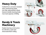 darrahopens Tools > Other Tools 4 X 5" Heavy Duty 400kg Swivel Castor Wheels Trolley Furniture Caster All Brake