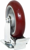 darrahopens Tools > Other Tools 4 X 5" Heavy Duty 400kg Swivel Castor Wheels Trolley Furniture Caster All Brake