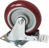 darrahopens Tools > Other Tools 4 X 5" Heavy Duty 400kg Swivel Castor Wheels Trolley Furniture Caster All Brake