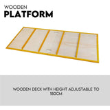 Darrahopens Tools > Other Tools 450kg Mobile Scaffold Ladder Scaffolding Platform Portable Ladder Work Safety