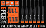 Darrahopens Tools > Other Tools 6Pc Precision Screwdriver Set Phillips Slotted Electronic PC Repair Small Driver