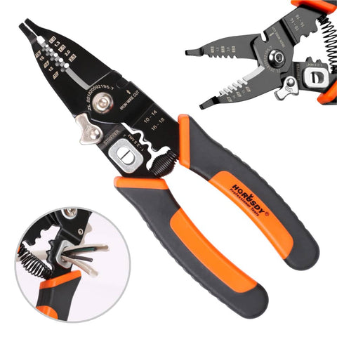 Darrahopens Tools > Other Tools 8" Wire Stripping Tool Wire Cutter Hand Crimping Pliers Strip Cutter Insulated