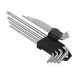 darrahopens Tools > Other Tools 9 Pcs Torx Star Long Allen Key Set T10 T15 T20 T25 T27 T30 T40 T45 T50