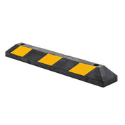 darrahopens Tools > Other Tools 90cm Heavy Duty Rubber Curb Parking Guide Wheel Driveway Stopper Reflective Yellow