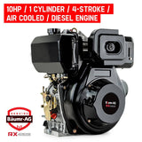 darrahopens Tools > Other Tools Baumr-AG 10HP Diesel Stationary Engine Electric Start OHV Replacement Motor