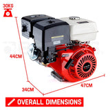 darrahopens Tools > Other Tools Baumr-AG 16HP Petrol Engine OHV Stationary Motor 4-Stroke Horizontal Shaft Replacement
