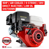 Darrahopens Tools > Other Tools Baumr-AG 16HP Stationary Engine Petrol Direct Ignition OHV 4-Stroke Electric Recoil Start