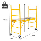 darrahopens Tools > Other Tools Baumr-AG 450kg Mobile Scaffold High Work Platform Scaffolding Portable