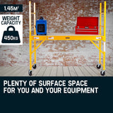 darrahopens Tools > Other Tools Baumr-AG 450kg Mobile Scaffold High Work Platform Scaffolding Portable