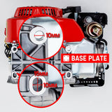 darrahopens Tools > Other Tools Baumr-AG 6.5HP Petrol Stationary Engine Motor 4-Stroke OHV Horizontal Shaft Recoil Start