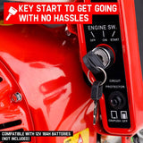 darrahopens Tools > Other Tools Baumr-AG 7HP Petrol Engine Stationary Motor OHV Horizontal Shaft Electric Start 4-stroke