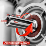 darrahopens Tools > Other Tools Baumr-AG 7HP Petrol Stationary Engine OHV 4-Stroke Horizontal Shaft Replacement Motor