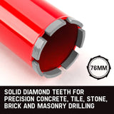darrahopens Tools > Other Tools Baumr-AG Diamond Core Drill Bit 76mm Concrete Wet Dry Tile Stone Brick Marble 1-1/4 UNC