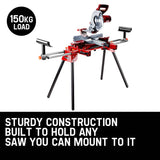 darrahopens Tools > Other Tools Baumr-AG Mitre Saw Stand Universal Adjustable Portable Drop Saw Bench Table