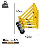 Darrahopens Tools > Other Tools Baumr-AG Outrigger Wheel Set for Adjustable Mobile Scaffolding, 4pc