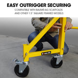 Darrahopens Tools > Other Tools Baumr-AG Outrigger Wheel Set for Adjustable Mobile Scaffolding, 4pc
