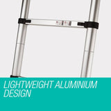 darrahopens Tools > Other Tools Bullet 2m Telescopic Aluminium Ladder Alloy Extension Extendable Steps