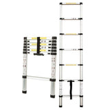 darrahopens Tools > Other Tools Bullet 2m Telescopic Aluminium Ladder Alloy Extension Extendable Steps