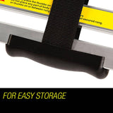 darrahopens Tools > Other Tools Bullet 3.8m Telescopic Aluminium Ladder Alloy Extension Extendable Steps Multi Portable