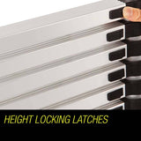 darrahopens Tools > Other Tools Bullet 3.8m Telescopic Aluminium Ladder Alloy Extension Extendable Steps Multi Portable
