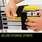 darrahopens Tools > Other Tools Bullet 4.4m Multipurpose Aluminium Telescopic Folding Ladder Alloy Extension Steps