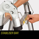 darrahopens Tools > Other Tools Bullet 4.4m Multipurpose Aluminium Telescopic Folding Ladder Alloy Extension Steps