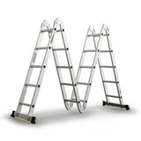 darrahopens Tools > Other Tools Bullet 5.8m Multipurpose Ladder Aluminium Extension Folding Adjustable Step