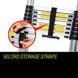 darrahopens Tools > Other Tools Bullet 5m Telescopic Aluminium Multipurpose Ladder Extension Alloy Step