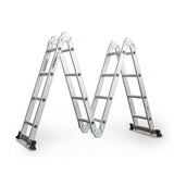 darrahopens Tools > Other Tools BULLET Pro 4.7m Multi-Purpose Ladder Aluminium Extension Folding Adjustable Step