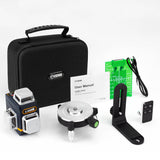 Darrahopens Tools > Other Tools CIGMAN Laser Level Self Leveling 3x360° 3D Green Cross Line for Construction and Picture Hanging, Rechargeable battery, Remote Controller, Magnetic Rotating Stand Included