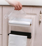 Darrahopens Tools > Other Tools Cookingstuff Iron Kitchen Paper Cabinet Hanging Rack Roll Shelf Hole Free Wall Mounted