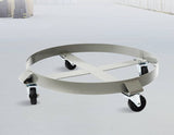 darrahopens Tools > Other Tools Drum Dolly 450kg 55 Gallon w Swivel Casters Heavy Duty Steel Frame Non Tipping