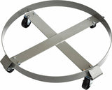darrahopens Tools > Other Tools Drum Dolly 450kg 55 Gallon w Swivel Casters Heavy Duty Steel Frame Non Tipping