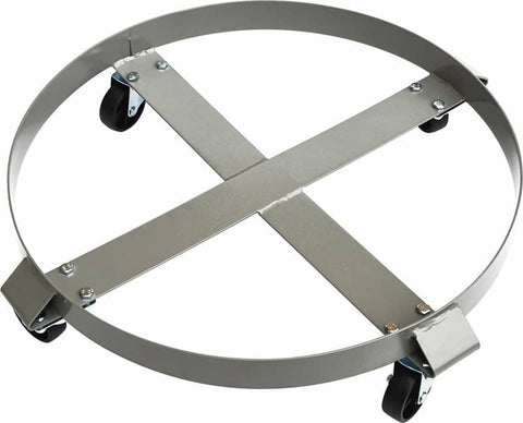 darrahopens Tools > Other Tools Drum Dolly 450kg 55 Gallon w Swivel Casters Heavy Duty Steel Frame Non Tipping