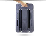 darrahopens Tools > Other Tools Foldable Hand Flatbed Trolley Cart 6 x 360 Degree Rotating Wheels with Maximum Load 200Kg