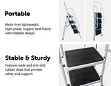 darrahopens Tools > Other Tools Foldable Non Slip 4 Step Steel Ladder