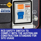 darrahopens Tools > Other Tools GENPOWER 4.2kW Peak 3kW Rated Generator Single-Phase Petrol - Site Portable