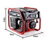 darrahopens Tools > Other Tools GENPOWER 4.2kW Peak 3kW Rated Generator Single-Phase Petrol - Site Portable