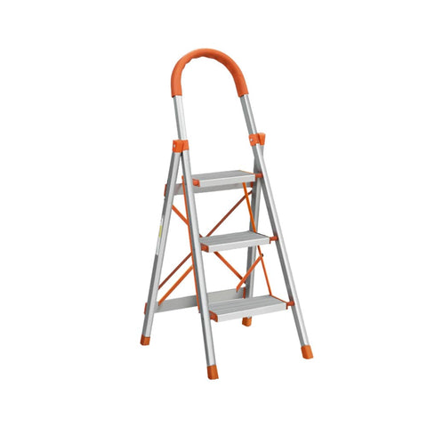Darrahopens Tools > Other Tools Giantz 3 Step Ladder Multi-Purpose Folding Aluminium Light Weight Non Slip Platform