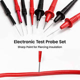 Darrahopens Tools > Other Tools KAIWEETS 23PCS Multimeter Test Leads Kit with Replaceable Precision Probes Set and Alligator Clips, Test Probes, Test Hook, Flexible Wires Professional Kit General Use for Digital Electrical Testing