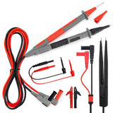 Darrahopens Tools > Other Tools KAIWEETS Soft Silicone Electrician Test Leads Kit CAT III 1000V & CAT IV 600V with Alligator Clips and Needle Probe for Fluke/AstroAI/INNOVA Multimeter Electronic Clamp Meter 9PCS