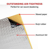 darrahopens Tools > Other Tools Sound Deadener Roll Car Insulation Mat 30% Thicker Noise Proofing Heat Shield