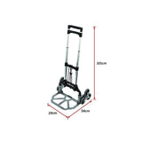 darrahopens Tools > Other Tools Stair Climbing Trolley 6 Wheels Aluminium Folding Hand Cart Climb Steps