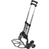 darrahopens Tools > Other Tools Stair Climbing Trolley 6 Wheels Aluminium Folding Hand Cart Climb Steps